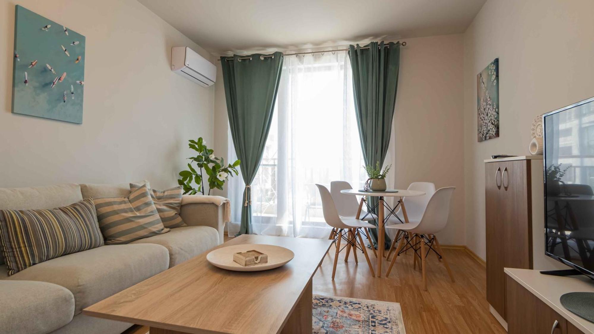 June One Bedroom Sea View Apartment Diamond Beach Resort Sarafovo ภายนอก รูปภาพ